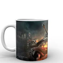 Кухоль GeekLand World of Tanks постер WT.02.073 330 мл білий - мініатюра 3