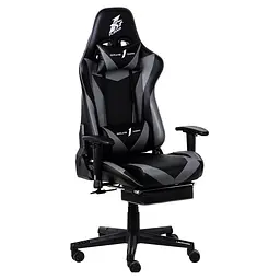 Ігрове крісло 1stPlayer FK3 Black Gray (FK3-BKGA) - мініатюра 2