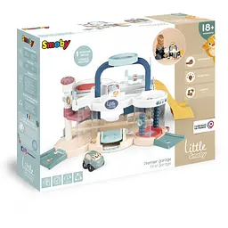 Ігровий набiр Smoby Little Перший гараж з машинкою 56x29x32 см (7600140202) - мініатюра 2