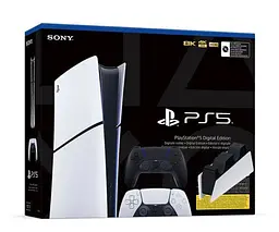 Ігрова консоль Sony PlayStation 5 Slim Digital Edition + DualSense Midnight Black + Charging Station - мініатюра 6