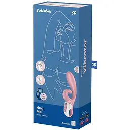 Смарт вібратор-кролик Satisfyer Hug Me Pink - мініатюра 6