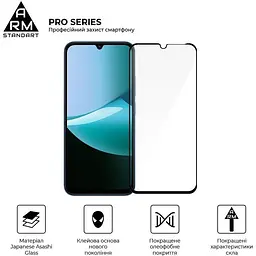 Захисне скло ArmorStandart Icon Glass для Xiaomi Redmi 15C 4G Black (ARM85413) [148400] - мініатюра 6