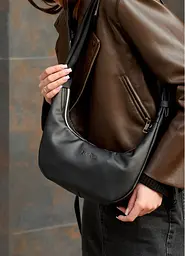 Сумка жіноча Sambag HOBO S чорний 30 х 13 х 8 см (53100001) - мініатюра 5