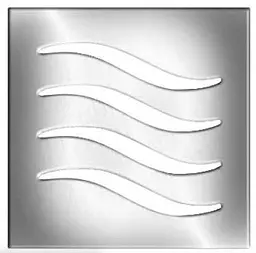 Трап для душу Pestan Confluo Vertical Tide 15x15 см 30412 - мініатюра 4