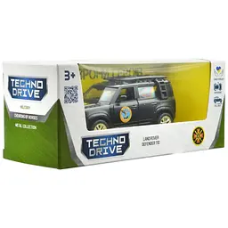 Автомодель TechnoDrive 250364M серія Шеврони Героїв Land Rover Defender 110 ГУР МО - мініатюра 2