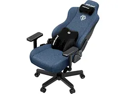 Комп'ютерне крісло для геймера Anda Seat Kaiser 3E XL Fabric Dark Blue (AD23YC-XL-09-S-CF-S01) - мініатюра 2