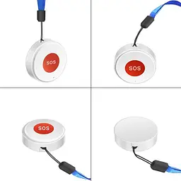Wifi кнопка SOS для літніх та хворих людей для екстреного виклику допомоги Nectronix ER-W1, додаток Tuya Smart - мініатюра 3