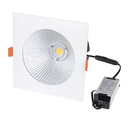 Світильник стельовий Brille LED-42/30W COB NW DL врізний (L126-030)