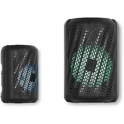 Колонка портативна XPRO M602 15Вт USB AUX FM Bluetooth чорна (M601) - мініатюра 2