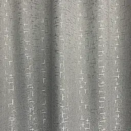 Льняні мармурові блекаут штори світло-сірого кольору 2шт. 150х270 з білим шифоновим тюлем 400х270, на ALBO pbe0052671 - мініатюра 6
