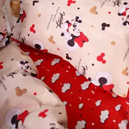 Комплект постільної білизни MirSon Бязь Kids Time 20-0027 Mine mouse 110x140 см (2200009637759) - мініатюра 3