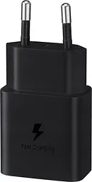 Мережевий зарядний пристрій Samsung 15W PD + Cable USB-C to USB-C Black (EP-T1510XBEGEU) [65027] - мініатюра 2