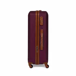 Валіза з ABS пластику Wings GDW01 середня 63л бордова (GDW01-M-Burgundy) - мініатюра 3
