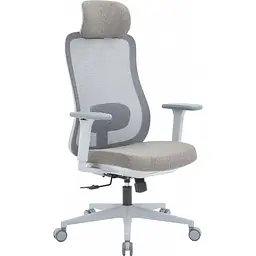 Офісне крісло OfficePro Wave OC599-G-G-G Gray [148649] - мініатюра 2