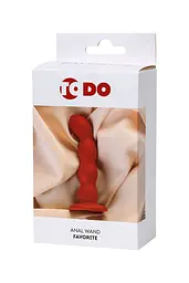 Анальна пробка ToDo Anal Wand Favourite 13 cm (червоний) - мініатюра 5