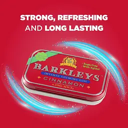 Жувальна гумка Barkleys Sugar Free Gum Xylitol Cinnamon 30г - мініатюра 4