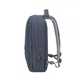 Рюкзак для ноутбука Rivacase 7562 Dark Grey 15.6 - мініатюра 3
