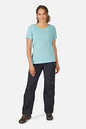 Штани жіночі Rab Downpour Eco Pants Womens 12 Чорний - мініатюра 6