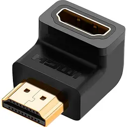 Перехідник Ugreen HDMI Male to Female Adapter Down 90° [20109] [63389] - мініатюра 3