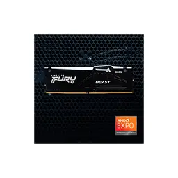 Модуль пам'яті для комп'ютера DDR5 128GB (2x64GB) 5600 MHz Beast RGB Kingston Fury (ex.HyperX) (KF556C40BBAK2-128) - мініатюра 8