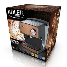 Кавоварка еспресо Adler AD 4404 cooper 15 Bar - мініатюра 5
