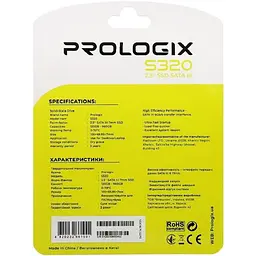 SSD Prologix 2.5" 240GB S320 2.5" SATAIII TLC (PRO240GS320)