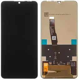 Дисплей для Huawei P30 Lite/Nova 4e 2019 з чорним тачскрином