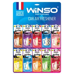 Освіжувач повітря з капсулою Winso Turbo дисплей MIX(500049)