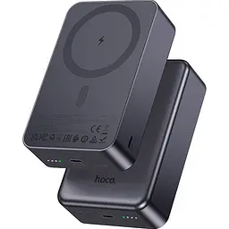 Зовнішній акумулятор Hoco J160B Magnetic 20000mAh 20W Black [154394] - мініатюра 4