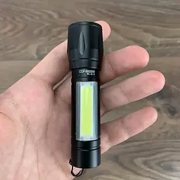 Ручний ліхтарик з USB зарядкою Світлодіодний X-Balog - мініатюра 10