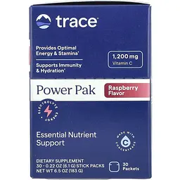 Електроліти Trace Minerals Electrolyte Stamina Power Pak зі смаком малини 183 г (30 шт. х 6.1 г) - мініатюра 7