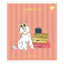 Зошит Yes Exquisite doggy 18 аркушів лінія (767528), в асортименті - мініатюра 3