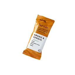 Батончик Pephemp CBD BAR  Арахіс & Курага 50 г