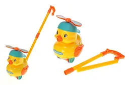 Іграшка каталка на паличці Каченя з пропелером 198-29 р.21x18x19 см YG Toys