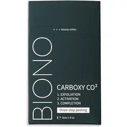 Набір для догляду за обличчям Biono Carboxy CO² трьохетапна процедура 30 мл - мініатюра 2