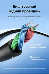 Аудіоадаптер Vention зі штекера USB-C на гніздо 3,5 мм з ЦАП DAC 48 кГц 16 біт з підтримкою дзвінків через гарнітуру сумісність з OMTP та CTIA керування гучністю за підтримки телефона й навушників довжина 0,1 м чорний (BIIBA) - мініатюра 9