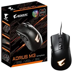 Миша Gigabyte Aorus M3 RGB Black_акція - мініатюра 3