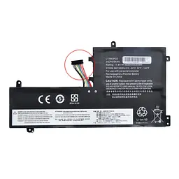 Акумулятор до ноутбука Lenovo Legion Y530-15ICH L17M3PG2, 55Wh (4800mAh), 3cell, 11.4V, Li-ion AlSoft (A71008)