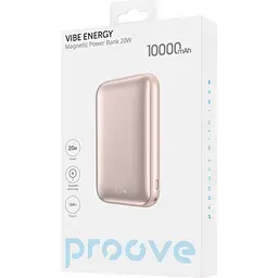 Зовнішній акумулятор Proove Vibe Energy 10000mAh 20W Pink [PBVE20020018] [114808] - мініатюра 4