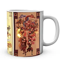 Кружка GeekLand Аватар: легенда про Аанга The last airbender Вода Повітря Вогонь AV 02.431 - мініатюра 3