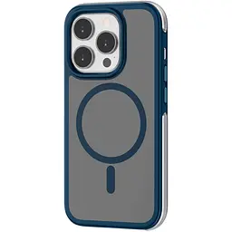 Чохол WiWU Air Shield with MagSafe для Apple iPhone 15 Pro Dark Blue [93120] - мініатюра 1