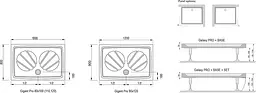 Душовий піддон Ravak Gigant Pro 120x90 XA03G701010 - мініатюра 5