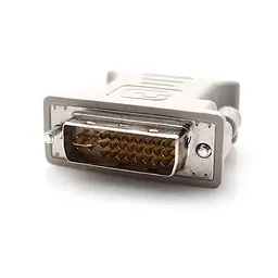 Перехідник 2E штекер DVI 24 + 5 гніздо VGA пластик - мініатюра 5