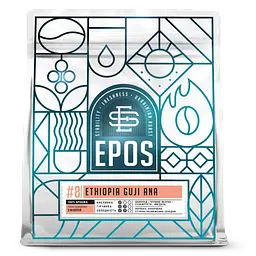 Кава в зернах EPOS ETHIOPIA GUJI ANA свіжообсмажена 100% арабіка 1 кг