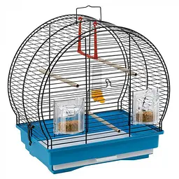 Клітка для канарейок і маленьких екзотичних птахів Ferplast LUNA 1 р. 40 x 23.5 x h 38.5 cm - мініатюра 2