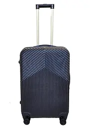 Валіза середня M ABS-пластик Sky 306 67×42×27см 75л Темно-синій