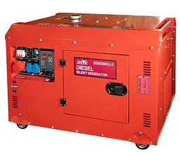 Генератор Синхронний Bison 6 кВт BS8500Q-3 / 6000 Вт / Дизель (41-00413)