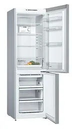 Холодильник із нижньою морозильною камерою Bosch KGN36NL306 нержавіюча сталь (KGN36NL306) - мініатюра 2