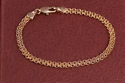 Браслет Xuping Jewelry бісмарк 21 см 4 мм золотистий