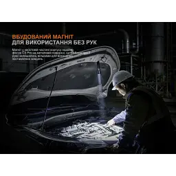 Ручний ліхтар Fenix C5 Pro 2000 лм, авіаційний алюміній, 137.4х34х25.4 мм, чорний - мініатюра 9